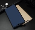 Etui HUAWEI Y6P z klapką Dux Ducis skórzane Skin Leather granatowy