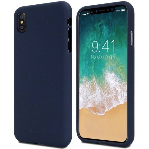 Etui HUAWEI P40 LITE Soft Jelly case Silikonowe granatowe