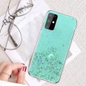 Etui IPHONE 12 MINI (5,4) Brokat Cekiny Glue Glitter Case miętowe