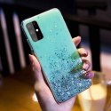 Etui IPHONE 12 MINI (5,4) Brokat Cekiny Glue Glitter Case miętowe