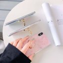 Etui IPHONE 12 MINI Marble Ring Holder Pierścień jasny róż