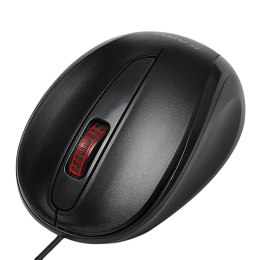 Myszka przewodowa optyczna 3 przyciski KAKU Three-button Optical Mouse (KSC-356) czarna