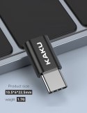 Adapter USB Typ C na Micro USB 3.0 Przejściówka KAKU (KSC-531) czarny