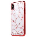 Etui IPHONE 11 PRO MAX SULADA Multiflower czerwone