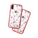 Etui IPHONE 11 PRO MAX SULADA Multiflower czerwone