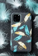 Etui IPHONE 11 PRO Kingxbar Forest Series Gold Feather