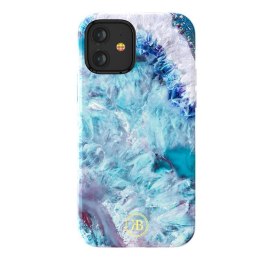 Etui IPHONE 12 MINI Kingxbar Agate Series niebieskie