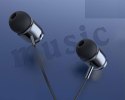 Słuchawki dokanałowe (minijack 3.5mm) Uniwersalne z Mikrofonem KAKU In-ear Earphones with Mic (KSC-381) białe