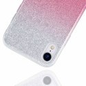 Etui XIAOMI MI 11 Brokat Glitter srebrno-różowe