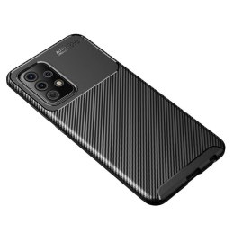 Etui SAMSUNG GALAXY A72 5G Pancerne Shockproof Carbon Fiber czarne