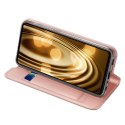 Etui SAMSUNG GALAXY A72 5G z klapką Dux Ducis skórzane Skin Leather jasny róż