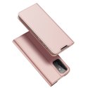 Etui SAMSUNG GALAXY A72 5G z klapką Dux Ducis skórzane Skin Leather jasny róż