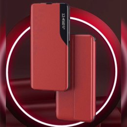 Etui IPHONE 12 / 12 PRO Flip Leather Smart View czerwone