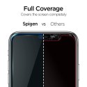 Szkło Hartowane IPHONE 11 / XR Spigen ALM Glass FC czarne