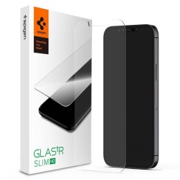 Szkło Hartowane IPHONE 12 MINI Spigen Glas.tr Slim