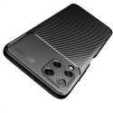 Etui SAMSUNG GALAXY A22 4G / M22 4G Pancerne Shockproof Carbon Fiber granatowe