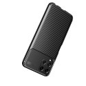 Etui SAMSUNG GALAXY A22 4G / M22 4G Pancerne Shockproof Carbon Fiber granatowe