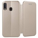 Etui IPHONE 13 PRO portfel z klapką skóra ekologiczna Flip Elegance złote