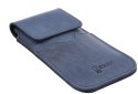 Kabura Pionowa IPHONE 13 / 13 PRO / 12 / 12 PRO / SAMSUNG GALAXY S24 Etui Skórzane do Paska Otwierana Portfel Nexeri Flap Leathe