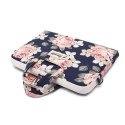 Etui LAPTOP 13" - 14" Canvaslife Briefcase Laptop Blue Camellia