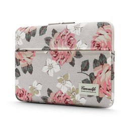 Etui do Laptopa 13 - 14'' Canvaslife Sleeve White Rose Pattern