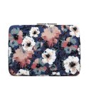 Etui do Laptopa 13 - 14'' Canvaslife Sleeve White Rose Pattern