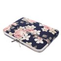 Etui do Laptopa 13 - 14'' Canvaslife Sleeve White Rose Pattern