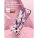 Oryginalne Etui IPHONE 13 SupCase IBLSN Cosmo Snap Marmur fioletowe