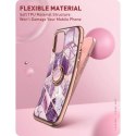 Oryginalne Etui IPHONE 13 SupCase IBLSN Cosmo Snap Marmur fioletowe