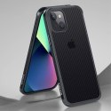 Etui IPHONE 13 MINI Sulada Carbon Fiber Obudowa Hybrydowa czarne