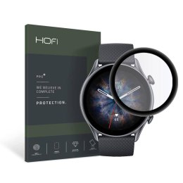 Szkło Hybrydowe AMAZFIT GTR 3 PRO Hofi Hybrid Pro+ czarne