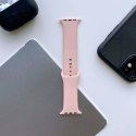 Pasek do APPLE WATCH 4 / 5 / 6 / 7 / 8 / 9 / SE (38 / 40 / 41 MM) Tech-Protect IconBand jasny róż