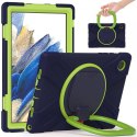 Etui SAMSUNG GALAXY TAB A8 10.5 Tech-Protect X-Armor granatowo-limonkowe