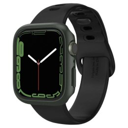 Etui APPLE WATCH 7 / 8 45MM Spigen Thin Fit wojskowa zieleń