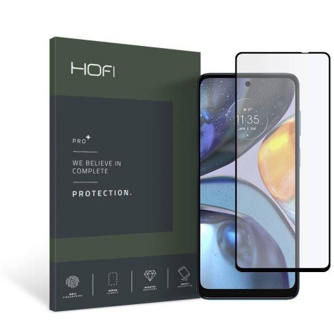 Szkło Hartowane 5D MOTOROLA MOTO G22 HOFI Glass Pro+ czarne