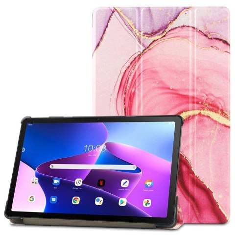 Etui LENOVO TAB M10 PLUS 10.6 3RD GEN Tech-Protect SmartCase Marble wzór