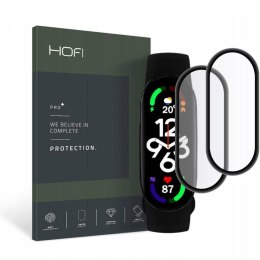 Szkło Hybrydowe XIAOMI MI SMART BAND 7 / 7 NFC Hofi Hybrid Pro+ 2-pack czarne