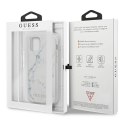 Oryginalne Etui IPHONE 13 MINI 5,4" Guess Hardcase Marble GUHCP13SPCUMAWH białe