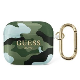 Etui APPLE AIRPODS 3 Guess Camo Collection (GUA3UCAMA) khaki