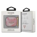 Etui APPLE AIRPODS 3 Guess Marble Collection (GUA3UNMP) różowe