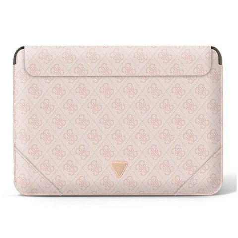 Oryginalne Etui Sleeve Guess 4G Uptown Triangle Logo (GUCS16P4TP) różowe