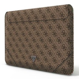 Oryginalne Etui Sleeve Guess 4G Uptown Triangle Logo (GUCS16P4TW) brązowe