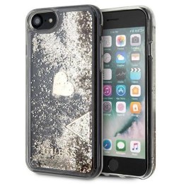 Oryginalne Etui IPHONE SE 2022 / SE 2020 / 7 / 8 Guess Hardcase Glitter Charms (GUOHCI8GLHFLGO) złote