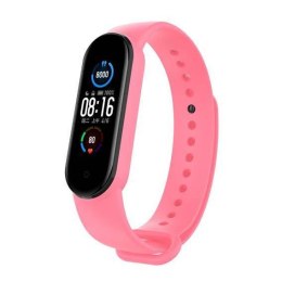 Pasek do XIAOMI MI BAND 6 / 6 NFC / 5 Silicone Strap różowe