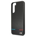 Oryginalne Etui SAMSUNG GALAXY S22+ PLUS BMW Hardcase M Collection Triangles (BMHCS22MPUCARTCBK) czarne