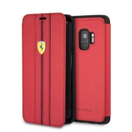 Oryginalne Etui SAMSUNG GALAXY S9 Ferrari Book Urban (FESURFLBKTS9REB) czerwone