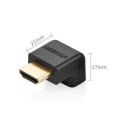 Adapter kątowy HDMI UGREEN HD112, 4K (dolny)