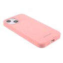 Etui IPHONE 13 PRO Soft Jelly Case jasny róż