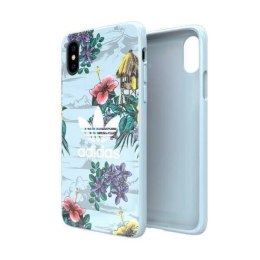 Oryginalne Etui IPHONE X / XS Adidas OR Snap Case Floral szare