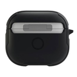 UNIQ etui Valencia AirPods 3 czarny/midnight black Antimicrobial